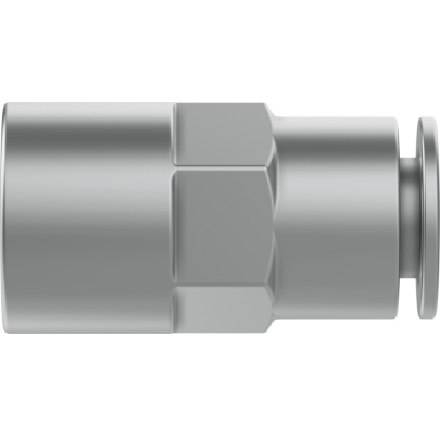 Priama nástrčná spojka na rúrku, BSPP (G) vnútorný závit, mosadz, FESTO